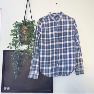 Blue Aéropostale flannel